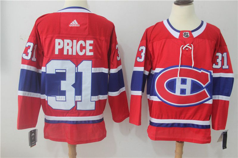 Men Montreal Canadiens #31 Price red Hockey Stitched Adidas NHL Jerseys->chicago blackhawks->NHL Jersey